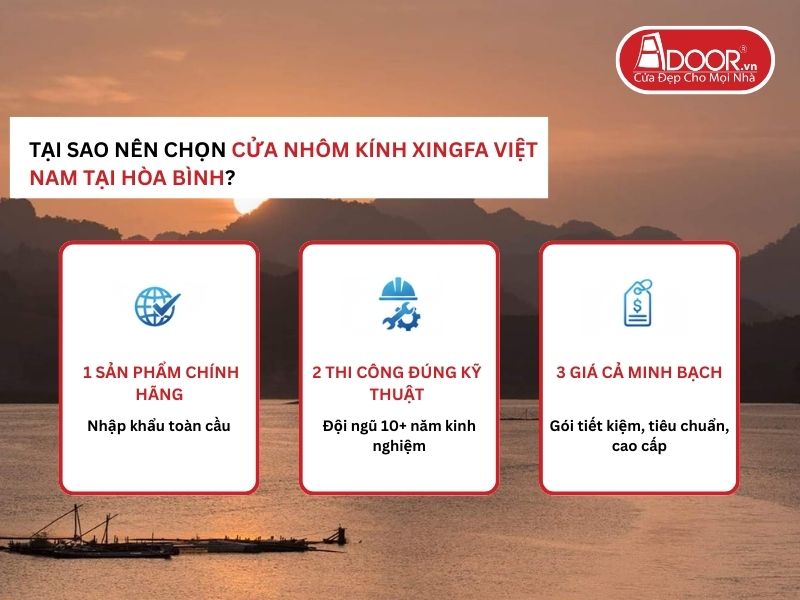 Lợi thế vượt trội của Adoor mang lại cho khách hàng Hòa Bình