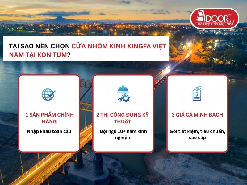 Lợi thế vượt trội của Adoor mang lại cho khách hàng Kon Tum