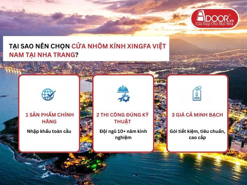 Lợi thế vượt trội của Adoor mang lại cho khách hàng Nha Trang