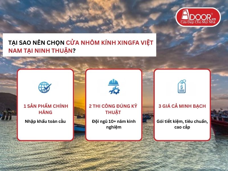 Lợi thế vượt trội của Adoor mang lại cho khách hàng Ninh Thuận