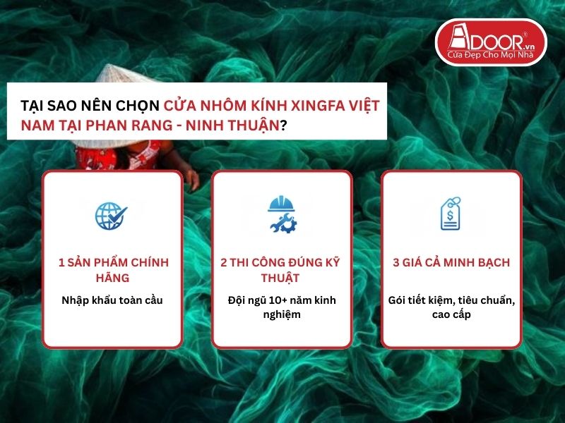 Lợi thế vượt trội của Adoor mang lại cho khách hàng Phan Rang