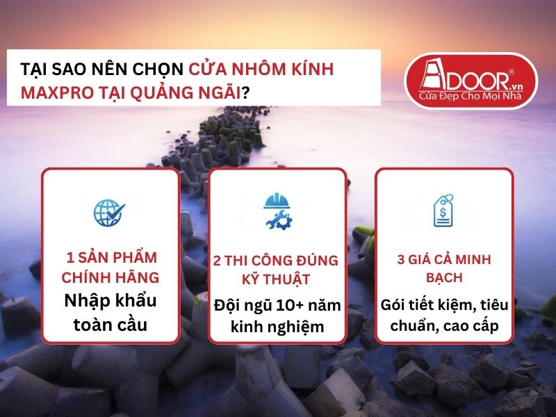 Lợi thế vượt trội của Adoor mang lại cho khách hàng Quảng Ngãi