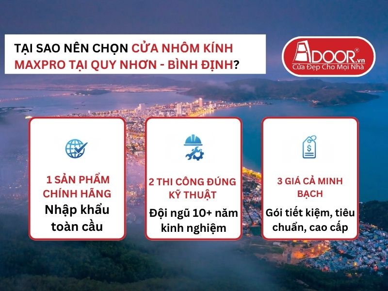 Lợi thế vượt trội của Adoor mang lại cho khách hàng Quy Nhơn