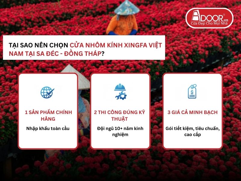 Lợi thế vượt trội của Adoor mang lại cho khách hàng Sa Đéc