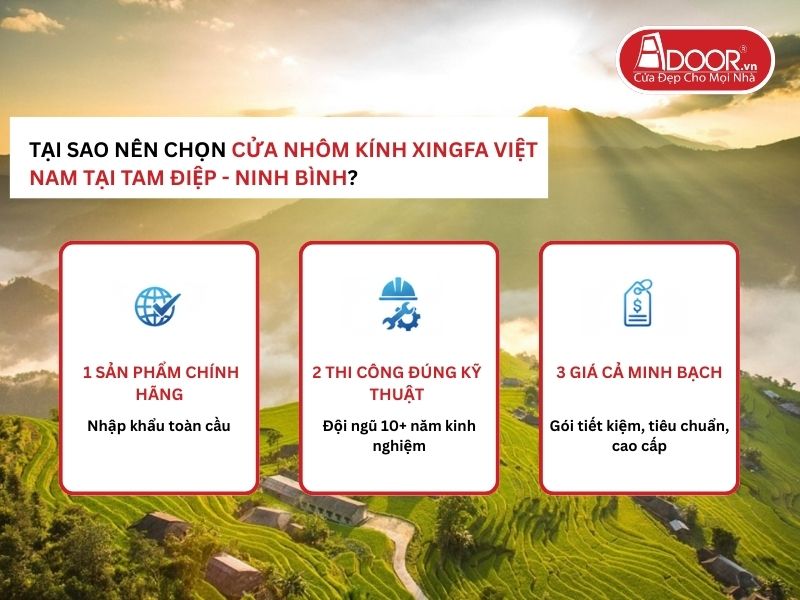 Lợi thế vượt trội của Adoor mang lại cho khách hàng Tam Điệp