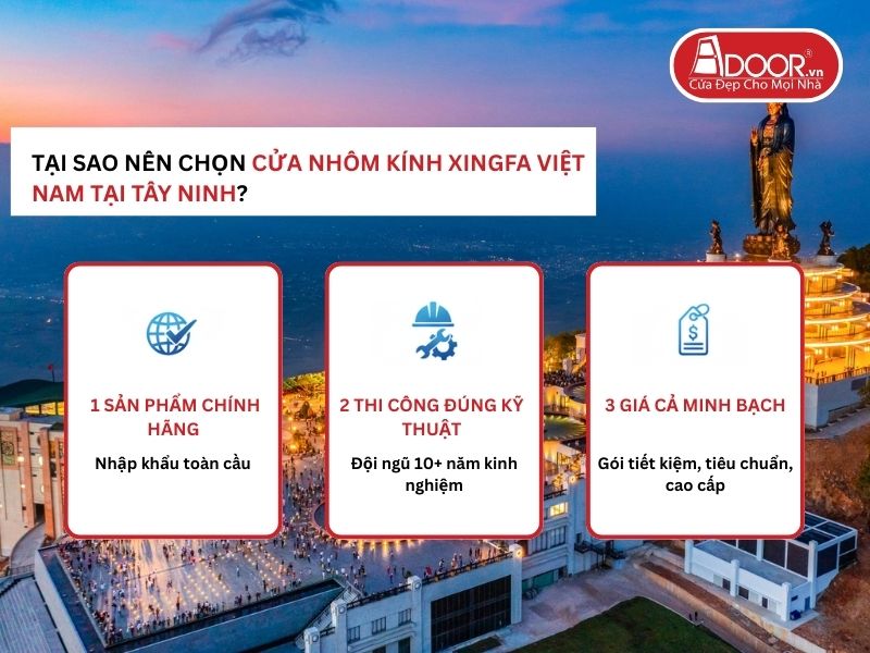 Lợi thế vượt trội của Adoor mang lại cho khách hàng Tây Ninh