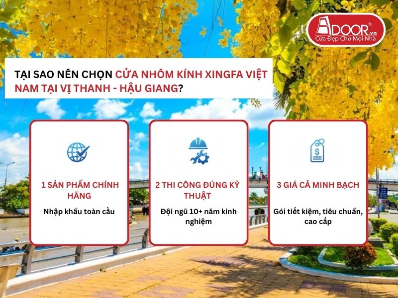 Lợi thế vượt trội của Adoor mang lại cho khách hàng Vị Thanh