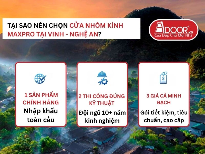 Lợi thế vượt trội của Adoor mang lại cho khách hàng Vinh