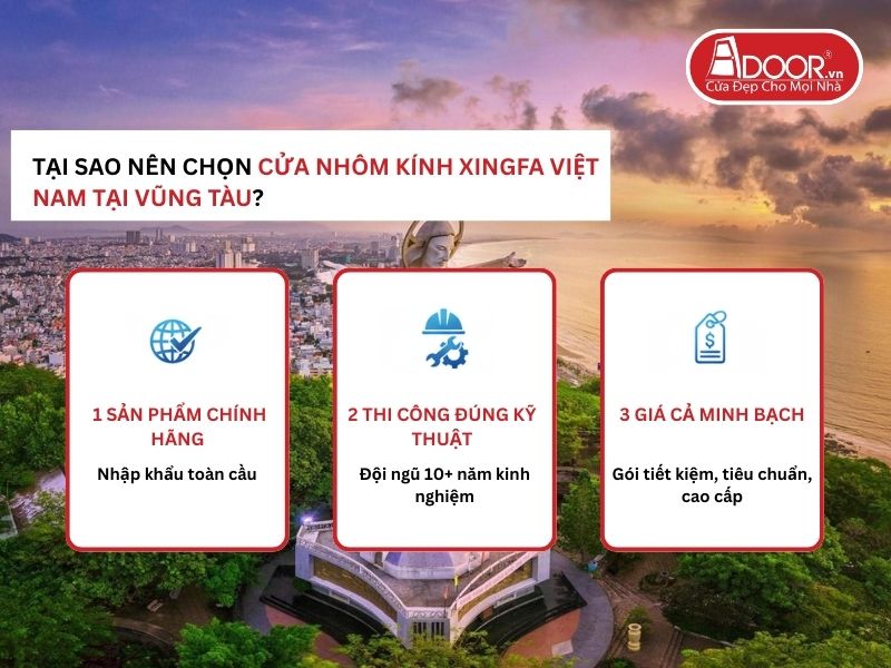 Lợi thế vượt trội của Adoor mang lại cho khách hàng Vũng Tàu