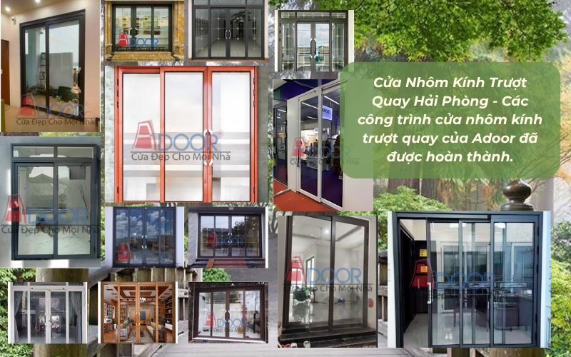 Hệ thống cửa nhôm kính trượt quay Hải Phòng do Adoor lắp đặt vừa giúp mở rộng tầm nhìn toàn cảnh vừa tối ưu diện tích cho những căn biệt thự ven biển.