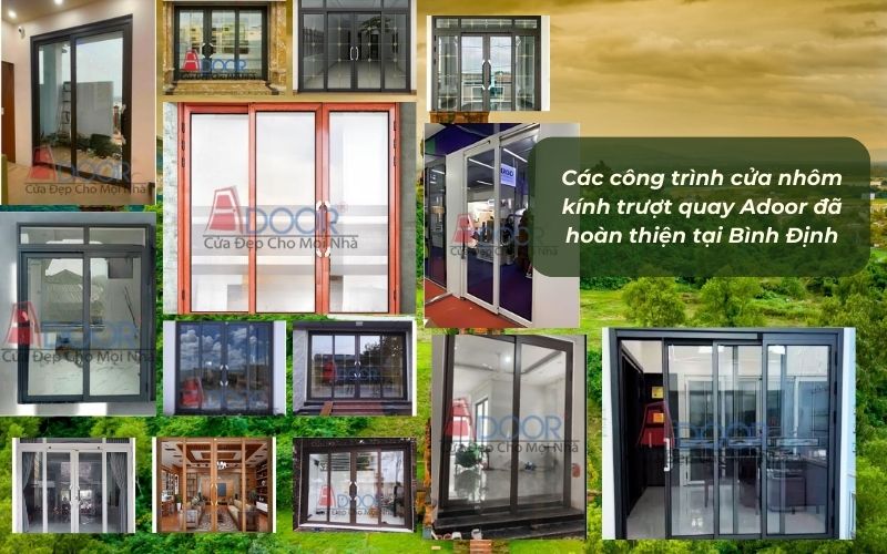 Công Trình Thực Tế Đã Hoàn Thành – Bằng Chứng Sống Động Cho Cửa Nhôm Trượt Quay Bình Định
