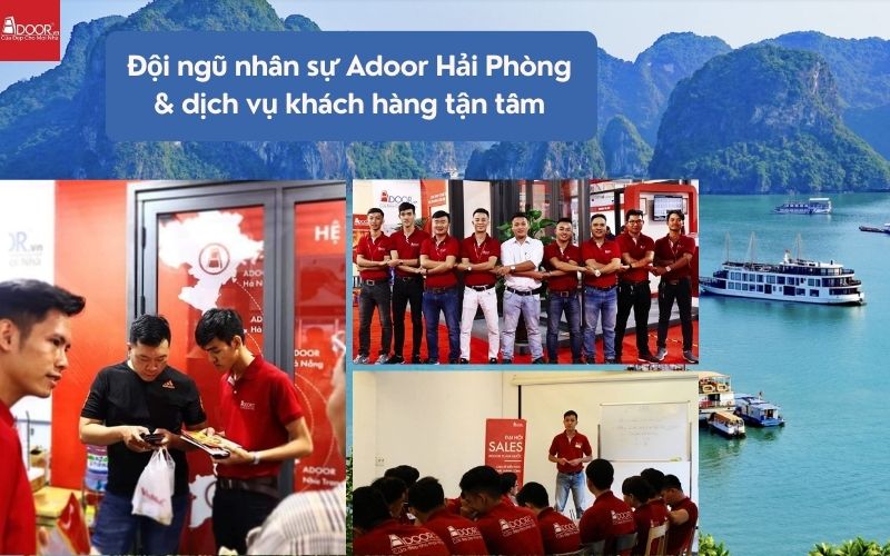 Đội ngũ nhân sự chuyên nghiệp – yếu tố tạo nên uy tín cửa nhôm kính Slim Hải Phòng Adoor