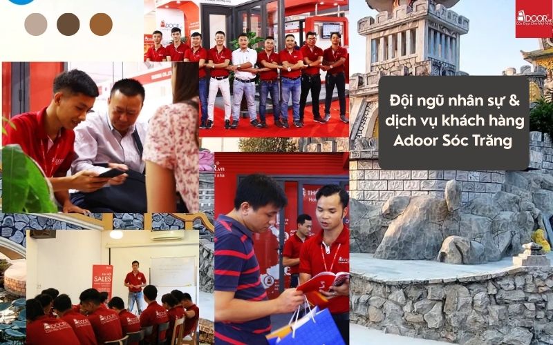 Đội ngũ nhân sự Adoor – nền tảng tạo nên chất lượng cửa nhôm kính Slim Sóc Trăng