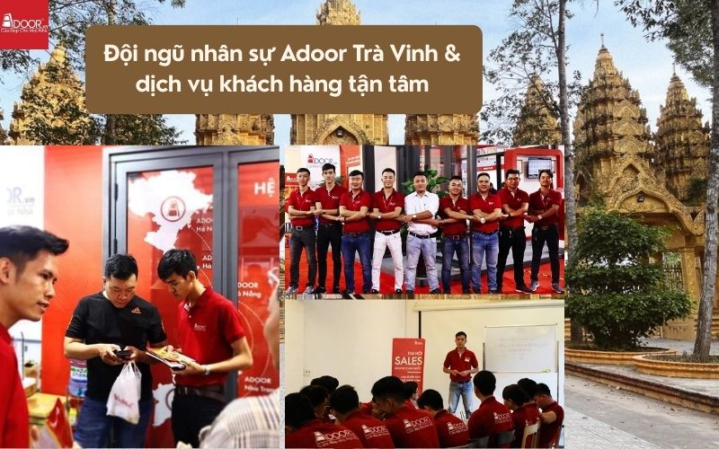 Đội ngũ nhân sự Adoor cho cửa nhôm kính Slim Trà Vinh: tư vấn chuẩn, thi công chắc “Trà Vinh nhất”