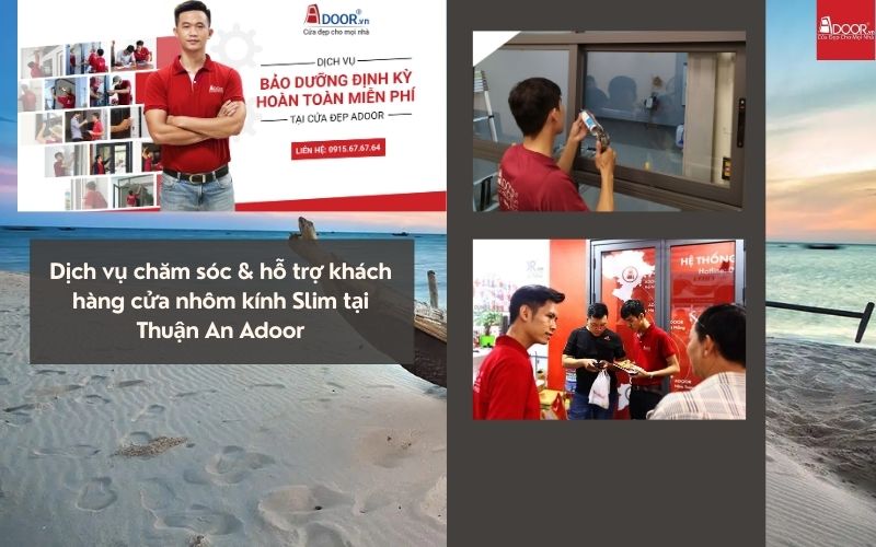 Chính sách bảo hành 10 năm: Cam kết vàng cho mức giá cửa nhôm Slim Thuận An