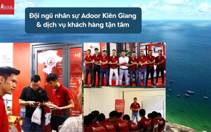 Đội ngũ nhân sự Adoor – Lực lượng nòng cốt làm nên uy tín cửa nhôm kính trượt quay Kiên Giang