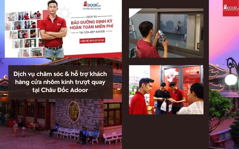 Chương trình tri ân khách hàng cửa nhôm kính trượt quay Châu Đốc