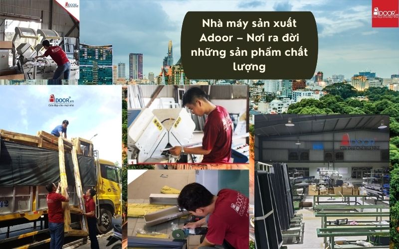 Nhà Máy Sản Xuất Hiện Đại – Công Nghệ Đức & Nhật Bản Đứng Sau Mỗi Bộ Cửa