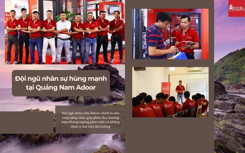 Tự Hào Đội Ngũ Nhân Sự Adoor: Nền Tảng Cốt Lõi Kiến Tạo Công Trình Cửa Nhôm Kính Slim Quảng Nam Hoàn Mỹ