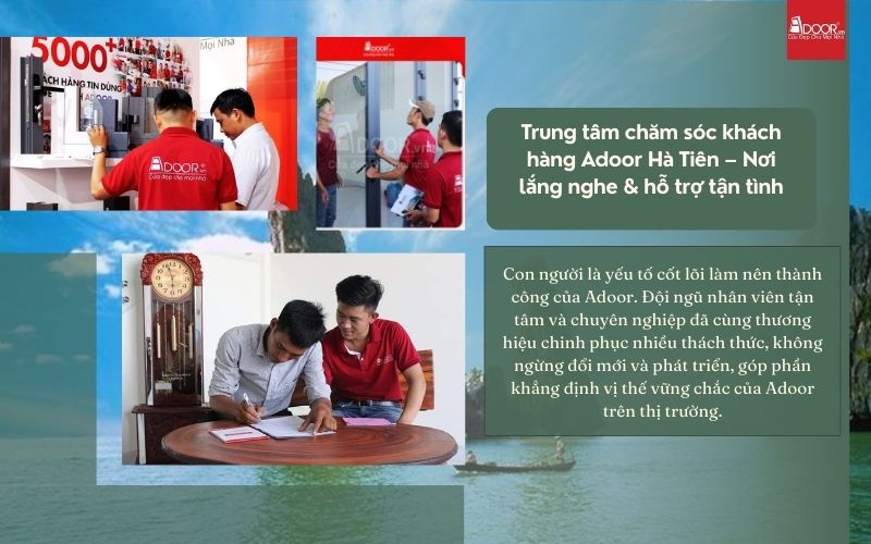 Tư vấn miễn phí và trải nghiệm thực tế sản phẩm tại Hà Tiên