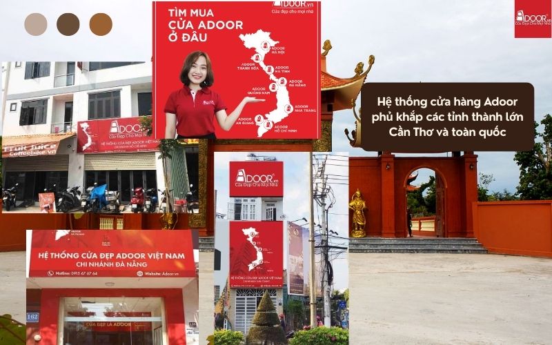 Hệ Thống Phân Phối Adoor – Đưa Cửa Nhôm Kính Trượt Quay Cần Thơ Đến Tận Tay Gia Chủ