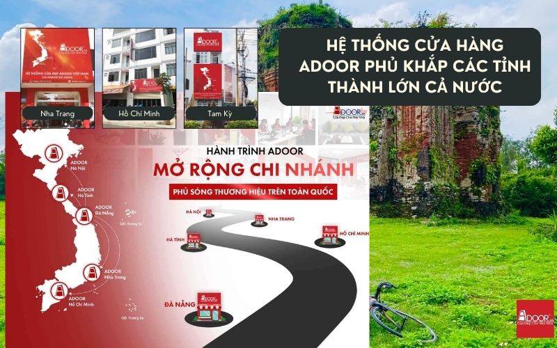 Cửa Nhôm Kính Trượt Quay Tam Kỳ – Hệ Thống Phân Phối Toàn Quốc Adoor: Kết Nối Tin Cậy Từ Bắc Vào Nam Đến Từng Ngõ Ngách Miền Trung