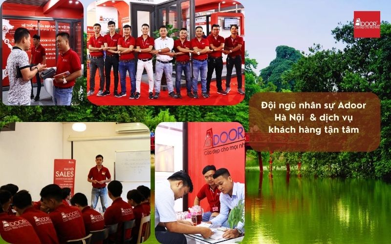 Đội Ngũ Nhân Sự Adoor Với Cửa Nhôm Kính Trượt Quay Hà Nội