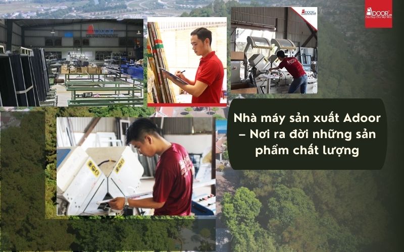 Hệ thống sản xuất cửa nhôm kính trượt quay Vinh đạt chuẩn quốc tế