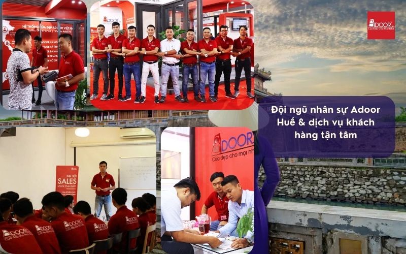 Đội Ngũ Adoor – Người Bạn Đồng Hành Tận Tâm Cho Mọi Công Trình Cửa Nhôm Kính Slim Huế