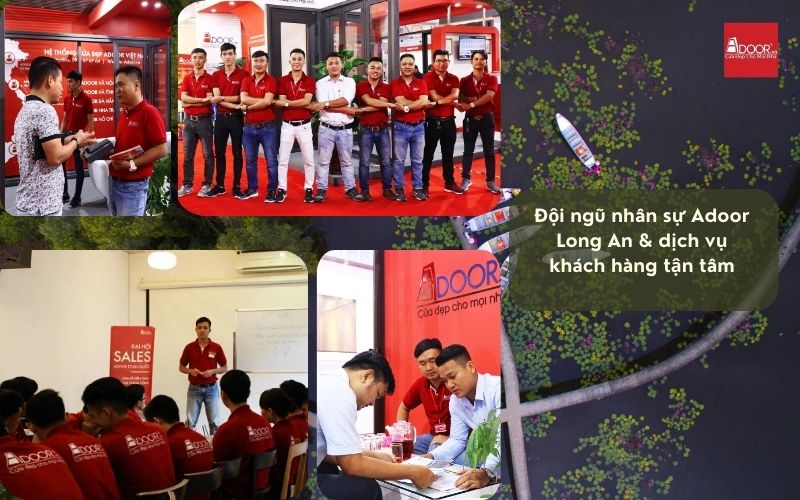 Đội ngũ nhân sự "thiệt thà" và ưu đãi chất lượng cửa nhôm kính Slim Long An từ Adoor