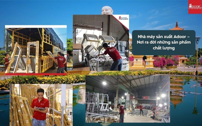Hệ Thống Sản Xuất Hiện Đại – Nền Tảng Cho Mọi Bộ Cửa Nhôm Slim Chất Lượng