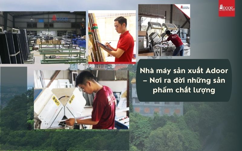 Hệ thống nhà máy tự động hóa – Nền tảng tạo ra những bộ cửa nhôm Slim Dĩ An chuẩn xác