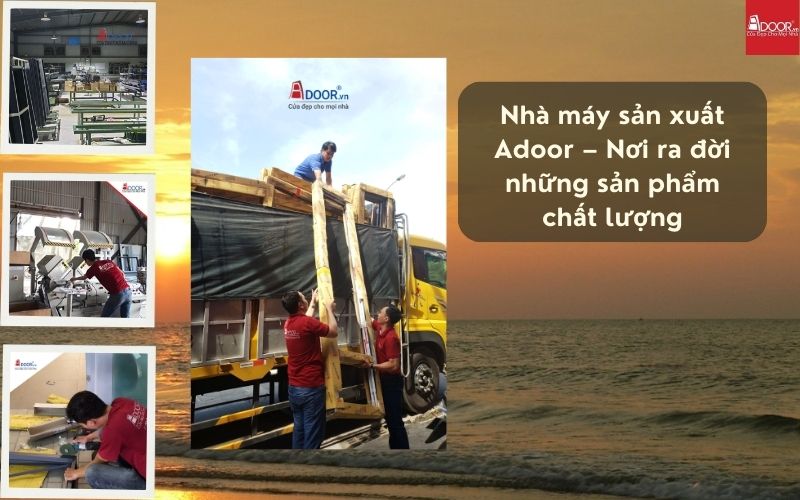 Hệ thống sản xuất cửa nhôm Slim Sầm Sơn Adoor – Công nghệ hiện đại, đạt chuẩn quốc tế