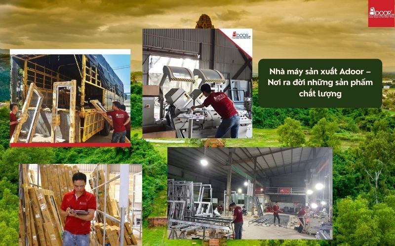 Nhà Máy Sản Xuất Hiện Đại – Nền Móng Vững Chãi Cho Cửa Nhôm Trượt Quay Bình Định Chất Lượng Cao