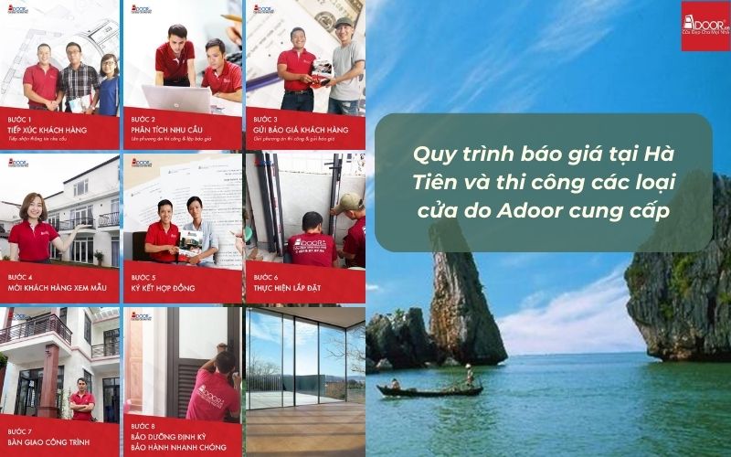 Quy Trình Sản Xuất Và Lắp Đặt Cửa Nhôm Kính Slim Hà Tiên Chuẩn Adoor