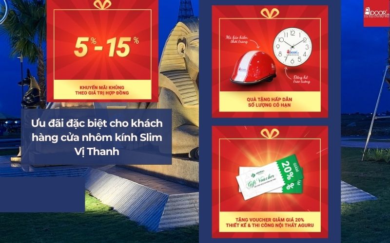 Ưu Đãi Hấp Dẫn Và Hỗ Trợ Tối Ưu Cho Cửa Nhôm Kính Slim Vị Thanh Từ Adoor