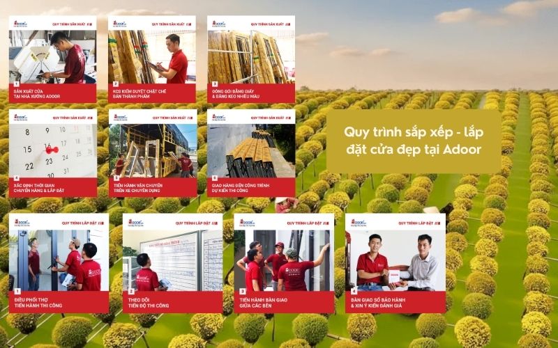 Quy Trình Sản Xuất & Lắp Đặt Cửa Nhôm Kính Slim Sa Đéc – Chuẩn Adoor Từ Xưởng Đến Công Trình