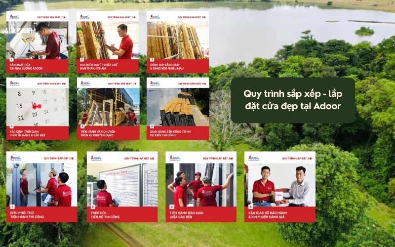 Quy Trình Sản Xuất Và Lắp Đặt Chuyên Nghiệp Của Cửa Nhôm Kính Slim Đồng Xoài Tại Adoor