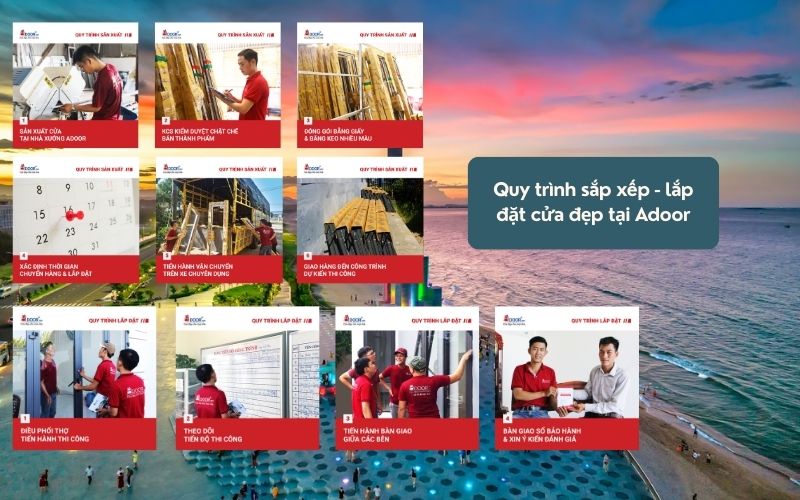 Quy Trình Sản Xuất & Lắp Đặt Chuẩn Cao Cấp Cửa Nhôm Kính Slim Tuy Hòa – Adoor Phú Yên