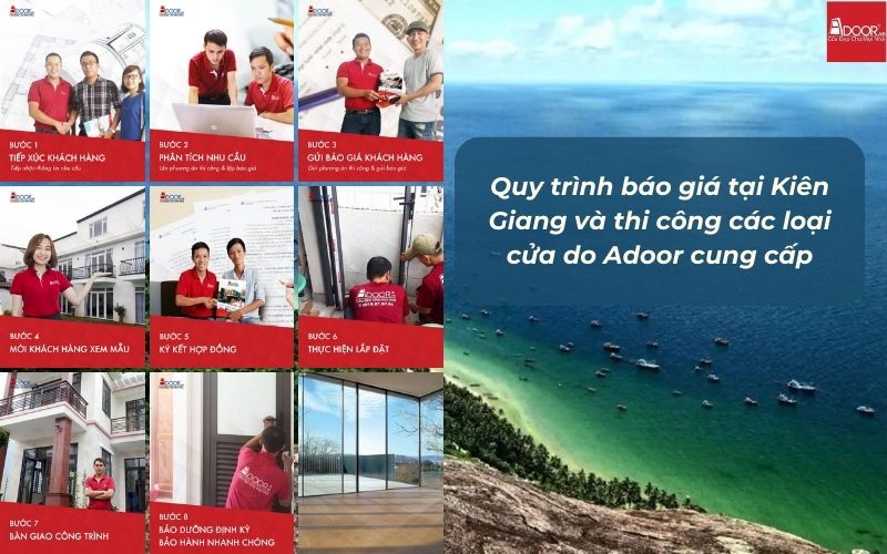 Quy Trình Sản Xuất & Lắp Đặt Cửa Nhôm Kính Trượt Quay Kiên Giang Chuẩn Adoor – Đảm Bảo Hoàn Hảo Từ Nhà Máy Đến Công Trình