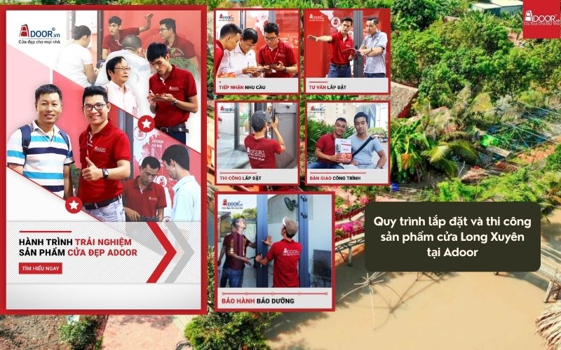 Chu Trình Khép Kín Của Adoor: Kỹ Thuật Sản Xuất Và Lắp Ráp Cửa Nhôm Kính Trượt Quay Long Xuyên Tuyệt Hảo