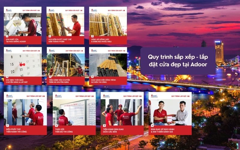 Quy trình sản xuất chuẩn ISO và thi công cửa nhôm kính Slim Đà Nẵng chuyên nghiệp từ Adoor Quy trình sản xuất chuẩn ISO và thi công cửa nhôm kính Slim Đà Nẵng chuyên nghiệp từ Adoor