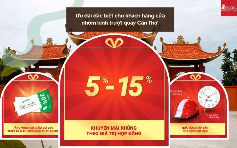 Ưu Đãi Hấp Dẫn Và Hỗ Trợ Tối Đa Cho Cửa Nhôm Kính Trượt Quay Cần Thơ Từ Adoor