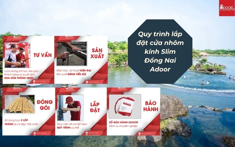 Quy trình sản xuất và lắp đặt cửa nhôm kính Slim Đồng Nai tiêu chuẩn ISO từ Adoor Quy trình sản xuất và lắp đặt cửa nhôm kính Slim Đồng Nai tiêu chuẩn ISO từ Adoor