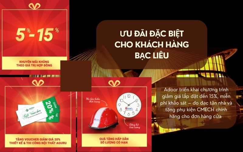Ưu Đãi Hấp Dẫn Và Hỗ Trợ Tối Đa Cho Cửa Nhôm Kính Slim Bạc Liêu Từ Adoor