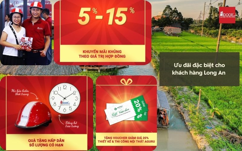 Chính sách hỗ trợ chi phí và ưu đãi hấp dẫn từ Adoor cho cửa nhôm kính trượt quay Long An Chính sách hỗ trợ chi phí và ưu đãi hấp dẫn từ Adoor cho cửa nhôm kính trượt quay Long An