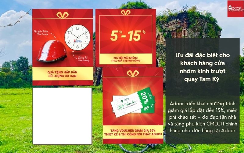 Adoor Dành Cho Gia Chủ Tam Kỳ – Chiết Khấu Thực Chất Khi Mua Cửa Nhôm Kính Trượt Quay Tam Kỳ