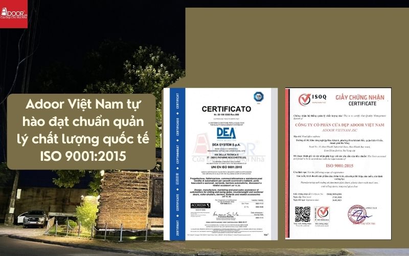 Chứng nhận kiểm định quốc tế – Cam kết độ bền "thép" Chứng nhận kiểm định quốc tế – Cam kết độ bền "thép"