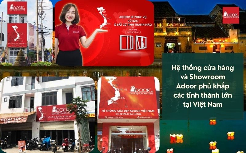 Trải Nghiệm Mua Sắm Tiện Ích: Hệ Thống Phân Phối Cửa Nhôm Kính Slim Hội An Chính Hãng Từ Adoor