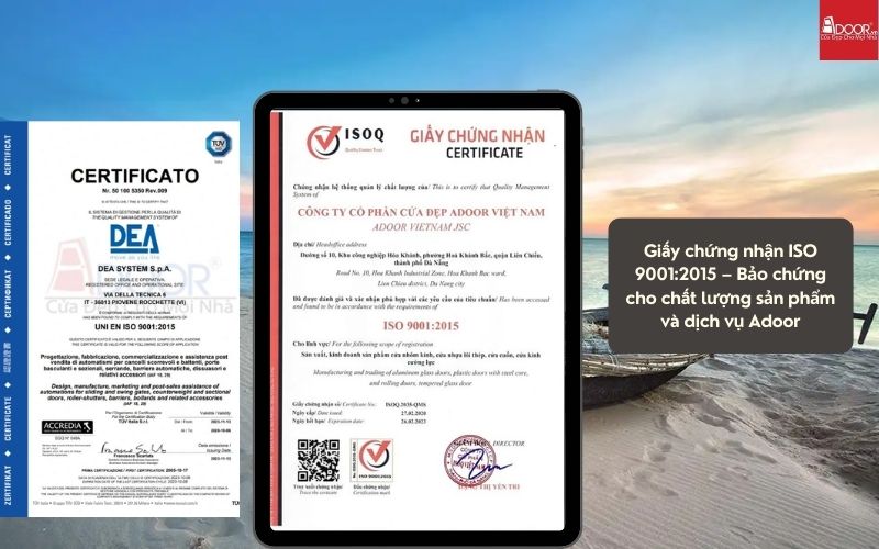 Chứng nhận kiểm định quốc tế bảo chứng cho độ bền vượt trội